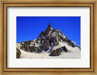 Dente Del Gigante Mountain in the Mont Blanc Massif Fine Art Print