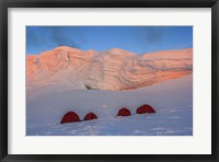 Base Camp at Nevado Alpamayo & Nevado Quitaraju in Peru Fine Art Print