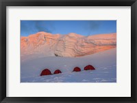 Base Camp at Nevado Alpamayo & Nevado Quitaraju in Peru Fine Art Print