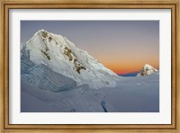 Sunrise on Quitaraju Mountain, Peru Fine Art Print
