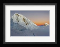 Sunrise on Quitaraju Mountain, Peru Fine Art Print