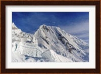 Quitaraju Mountain in the Cordillera Blanca in the Andes Of Peru Fine Art Print