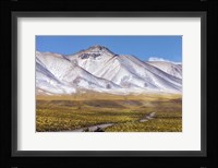Panoramic View Of the Lascar Volcano Complex in Chile Fine Art Print
