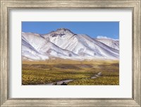 Panoramic View Of the Lascar Volcano Complex in Chile Fine Art Print