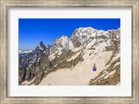 The Mont Blanc Mountain As Seen from the Torino Refuge Fine Art Print