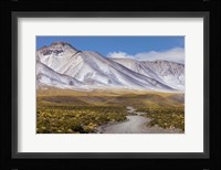 Panoramic View Of the Lascar Volcano Complex in Chile Fine Art Print
