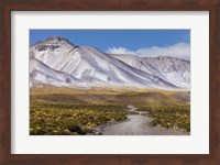 Panoramic View Of the Lascar Volcano Complex in Chile Fine Art Print