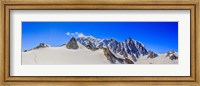 Panoramic View Of the Mont Blanc Massif Fine Art Print