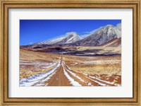 Panoramic View Of the Chiliques Stratovolcano in Chile Fine Art Print