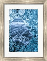 Looking Through Ice, Iceland Fine Art Print