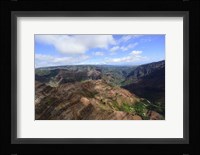 Aerial View Of Waimea Canyon, Kauai, Hawaii Fine Art Print