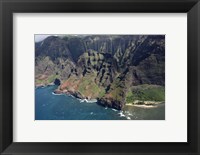Aerial View Of Na Pali Coast, Kauai Fine Art Print