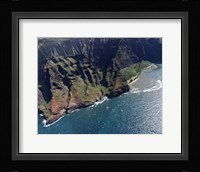 Aerial View Of Na Pali Coast, Kauai, Hawaii Fine Art Print