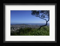 View from Tantalus Lookout Overlooking Honolulu, Oahu, Hawaii Fine Art Print