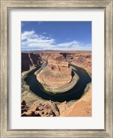 Horseshoe Bend Seen from the Lookout Area, Page, Arizona Fine Art Print