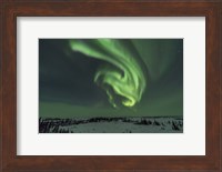 Swirls of Auroral Curtains in the Northeast Sky, Churchill Fine Art Print