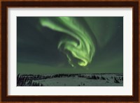 Swirls of Auroral Curtains in the Northeast Sky, Churchill Fine Art Print