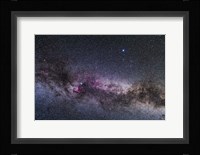 The Constellations of Cygnus and Lyra in the Northern Summer Milky Way Fine Art Print