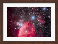 The Belt of Orion and the Horsehead Nebula Fine Art Print