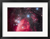 The Belt of Orion and the Horsehead Nebula Fine Art Print