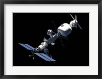 Lunar Gateway Space Station Concept, Complete View Fine Art Print