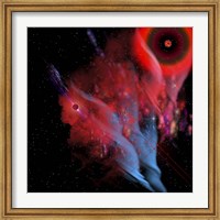 Red Sun Nebula Fine Art Print