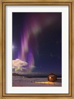 Northern Lights Above Flakstad Beach, Norway Fine Art Print