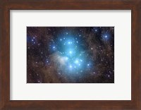 Messier 45, the Pleiades Fine Art Print