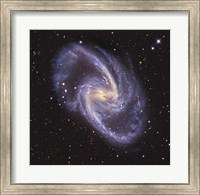 NGC 1365, Double-Barred Spiral Galaxy in the Constellation Fornax Fine Art Print