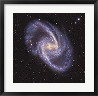 NGC 1365, Double-Barred Spiral Galaxy in the Constellation Fornax Fine Art Print