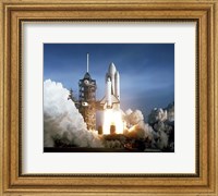 The First Launch of Space Shuttle Columbia On April 12, 1981 Fine Art Print