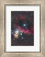 Horsehead Nebula and Flame Nebula Fine Art Print