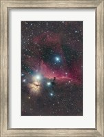 Horsehead Nebula and Flame Nebula Fine Art Print