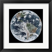 A Loose Chain of Tropical Cyclones Lined Up Across the Western Hemisphere Fine Art Print