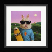 Skater Bunny Fine Art Print