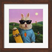 Skater Bunny Fine Art Print