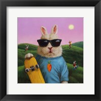 Skater Bunny Fine Art Print