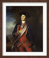 George Washington as a Colonel during The French and Indian War Fine Art Print