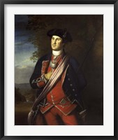 George Washington as a Colonel during The French and Indian War Fine Art Print