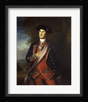 George Washington as a Colonel during The French and Indian War Fine Art Print