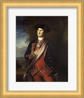 George Washington as a Colonel during The French and Indian War Fine Art Print