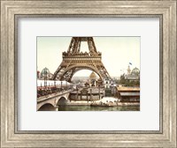 Eiffel Tower during the Exposition Universelle, 1900 Fine Art Print
