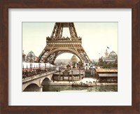 Eiffel Tower during the Exposition Universelle, 1900 Fine Art Print