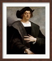 Christopher Columbus, by Sebastiano del Piombo, 1519 Fine Art Print