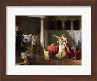 The Lictors Bring to Brutus the Bodies of His Sons Fine Art Print