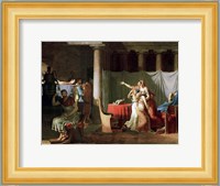 The Lictors Bring to Brutus the Bodies of His Sons Fine Art Print