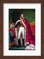 Portrait King William I of the Netherlands Fine Art Print