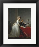 Antoine-Laurent de Lavoisier and his Wife Fine Art Print