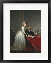 Antoine-Laurent de Lavoisier and his Wife Fine Art Print