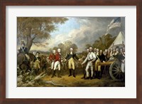 Surrender of British General John Burgoyne Fine Art Print